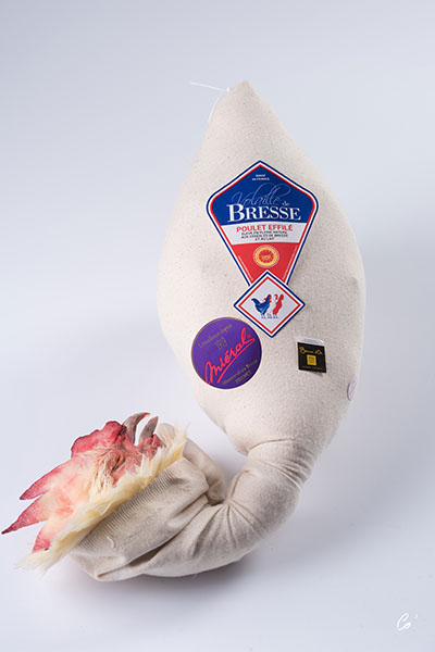 Poulet de Bresse roulé