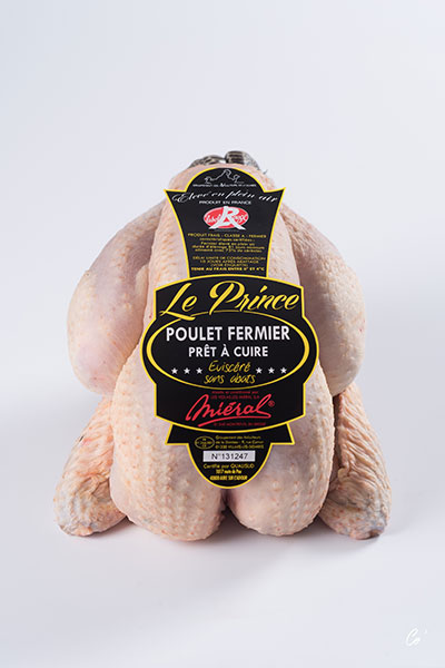 Poulet fermier noir