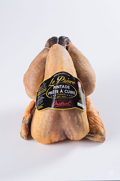 Free range guinea fawl ‘’Label Rouge’’ ’’Prince de Dombes’’